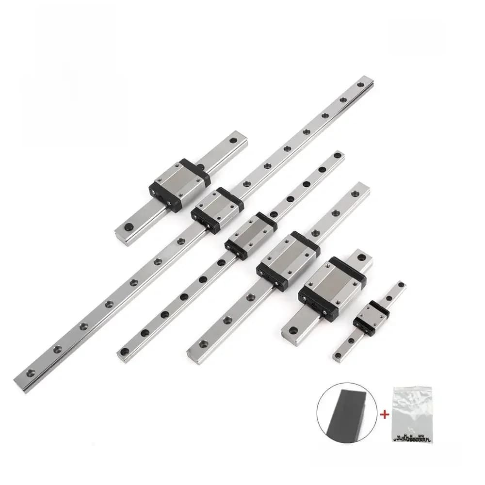 Miniatuur lineaire geleiderail glijwagen 3D-printer onderdeel MGN12C CNC, KGT MGN7H MGN9H MGN12H MGN15H RoHS L Van 100mm tot 1000mm