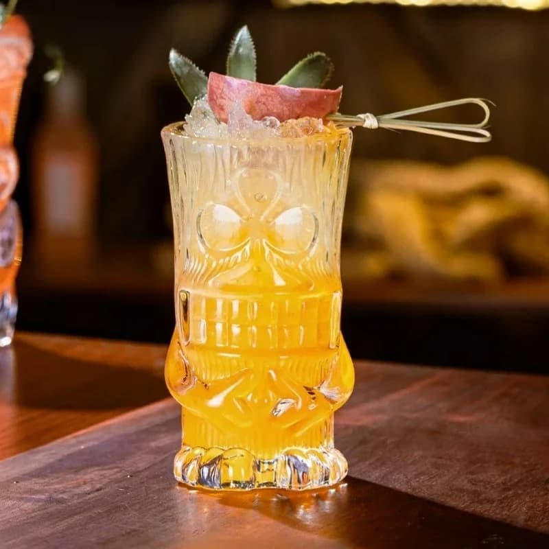 Tiki Glazen Bekers Tiki Mokken Cocktailglazen Beker Creatieve Hawaiiaanse Cocktailbekers Grappige Beker Bier Drank Glazen Baraccessoires