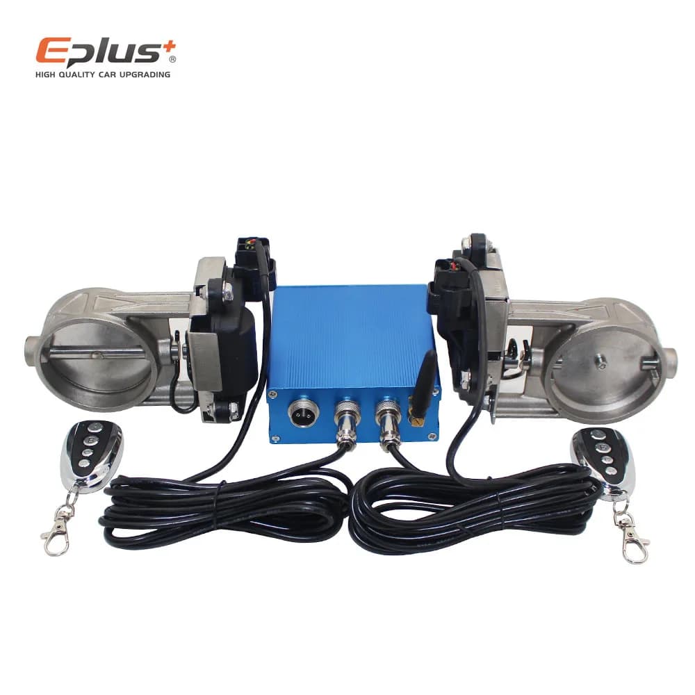 EPLUS Auto Uitlaatpijp Klep Elektrische Kit Universele Multi-hoek Modus 51 63 76 MM Controller Apparaat Afstandsbediening kit