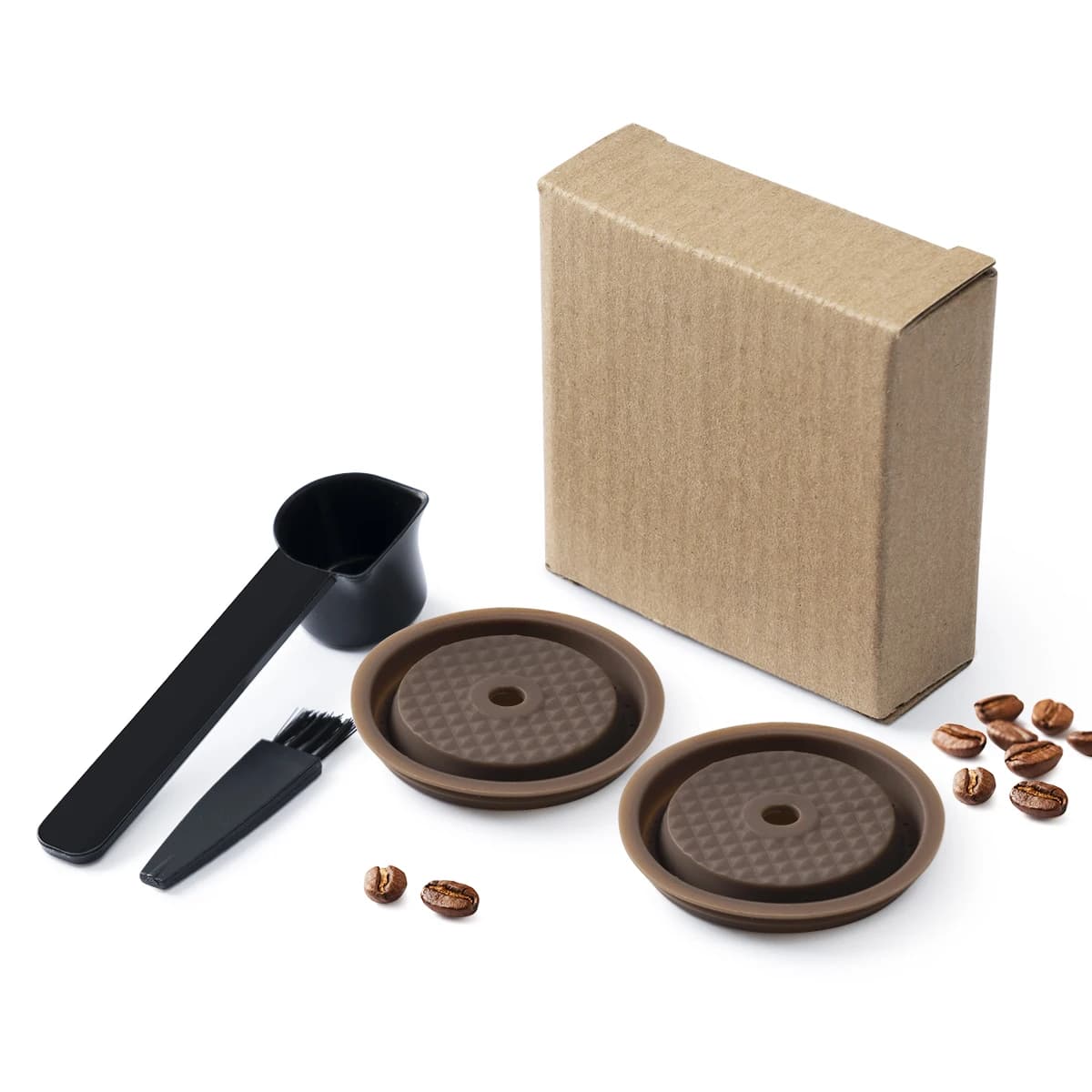 Icafilas Herbruikbare Koffie Capsule Deksel Voor Nespresso Vertuo Volgende Hervulbare Koffie Siliconen Hoes Food Tool