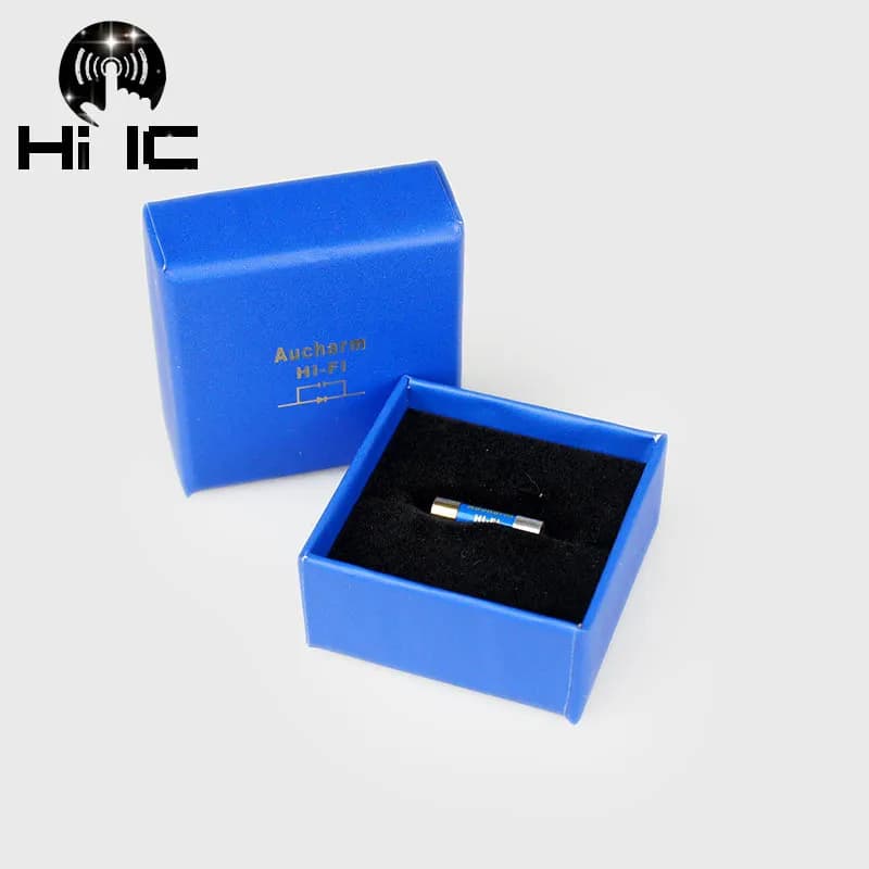 1Pcs High-End Hifi Goud Zilver Nano Olie Onderdompeling Zekering Cd Audio Versterker Buis Amp Zekering Traag zekering