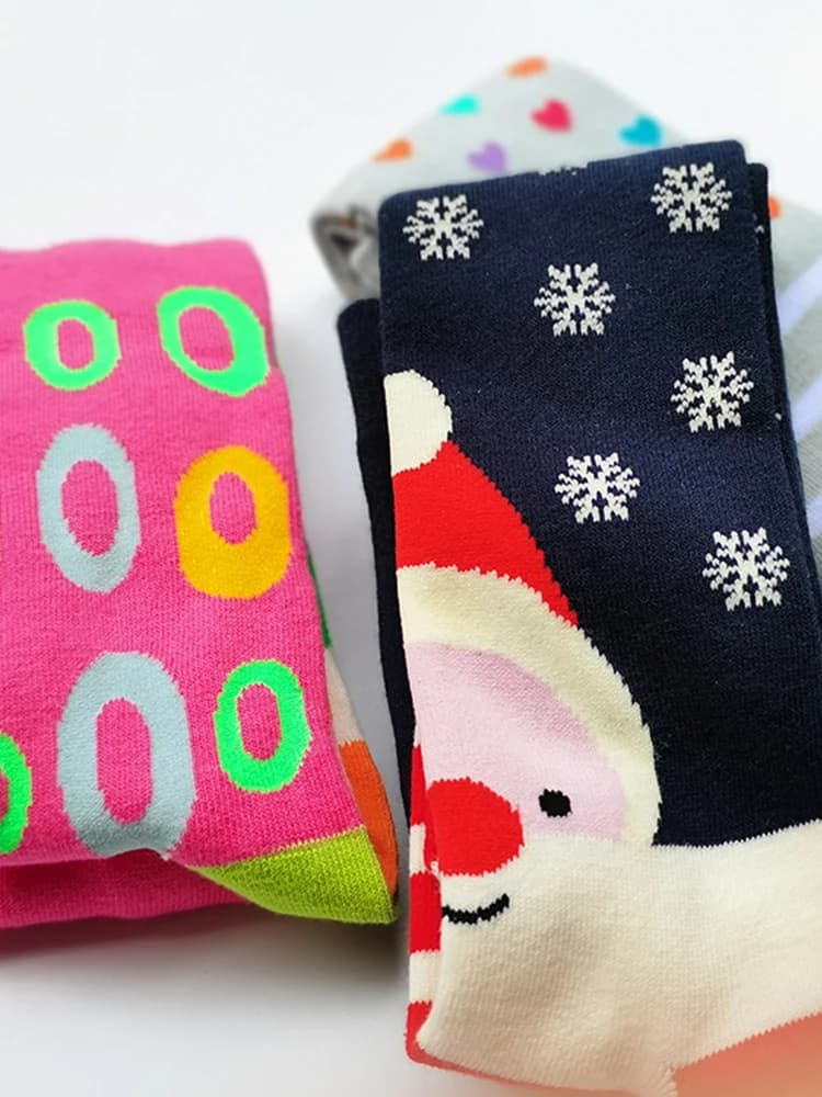 3PCS Meisjes Plaid Panty's Kinderen Kousen Lente Herfst Kerst Baby Meisje Bloemen Kleding Gestreepte Panty's voor Meisjes Panty