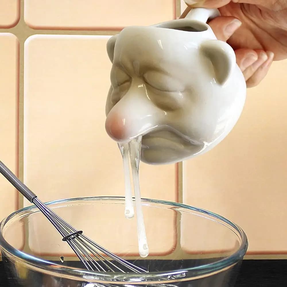 Grappige Eiwit Separator Gereedschappen Keramische Eigeel Filter Gadgets Keuken Accessoires Scheiden Cup Ei Divider Tool