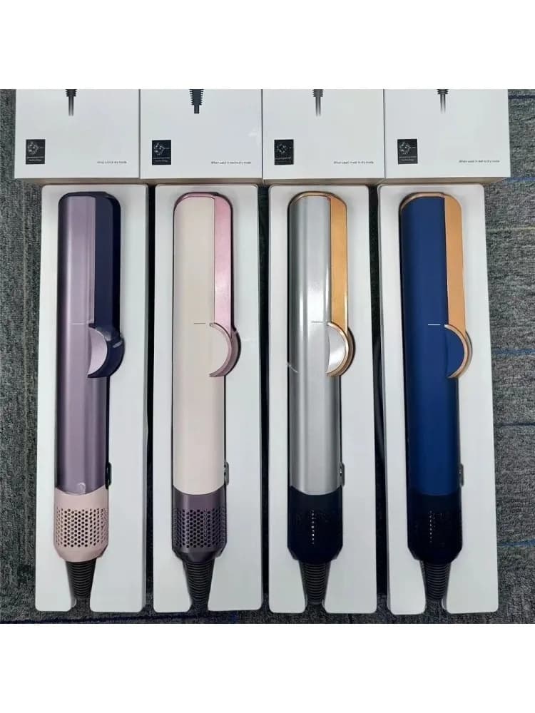 2 IN 1 Professionele stijltang en haardroger, opwarmbaar haarstijltang, negatief ionen-stijltang, langdurig stylingtool, 1,8 m en 2,7 m