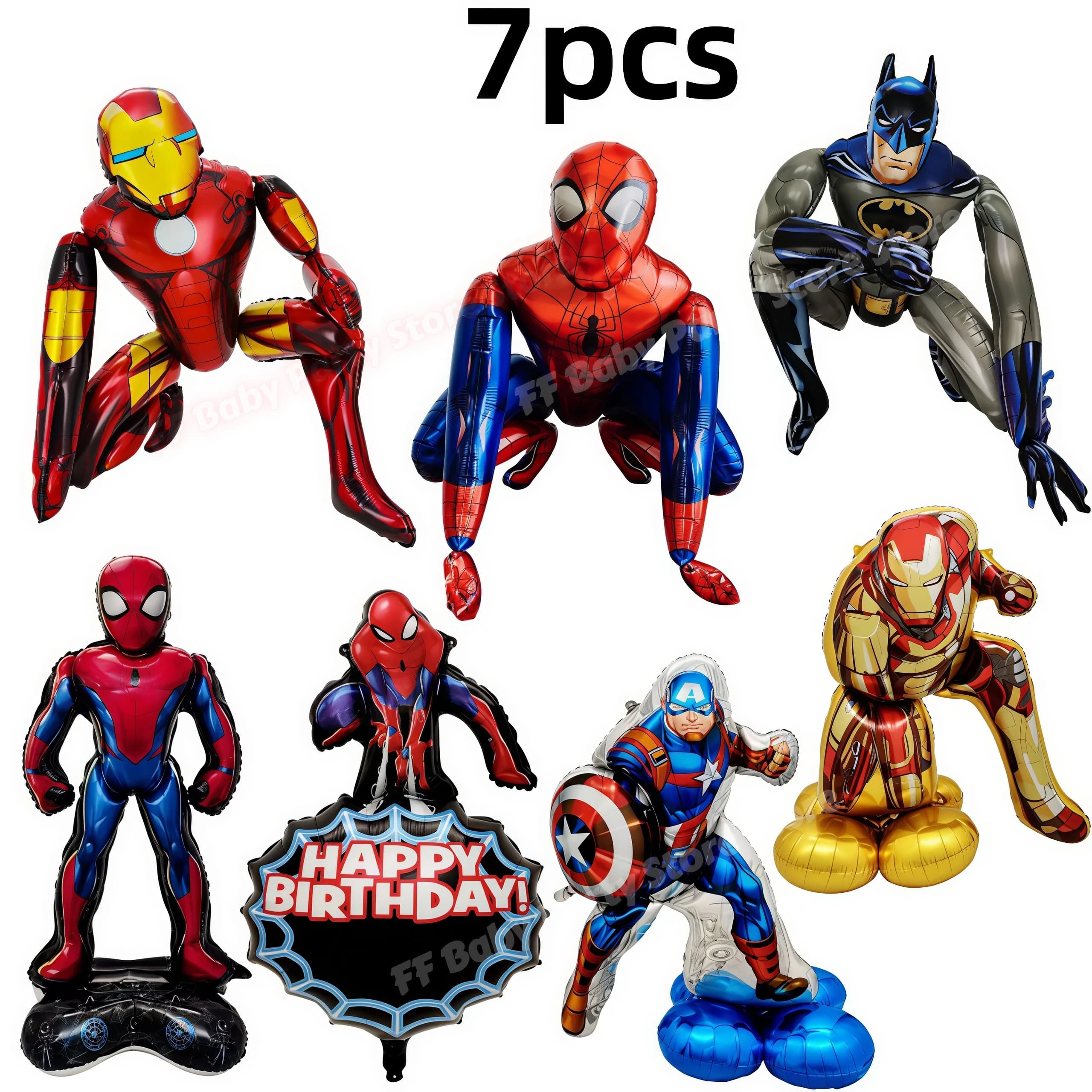 Spidey gigantische ballonnen rode spin aluminiumfolie ballon superheld verjaardagsfeestje decoratie feest foto rekwisieten baby shower globos