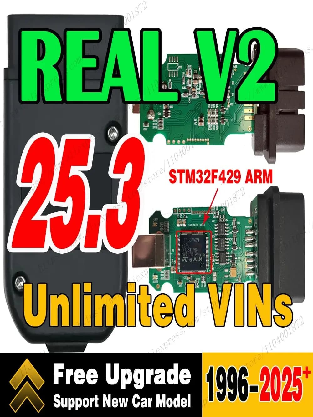 Beste 1996-2026+ Real V2 VagCom Diagnosetool Update Online Met Onbeperkte VINS Vag Com HEX USB Interface V25.3 Codeerfunctie