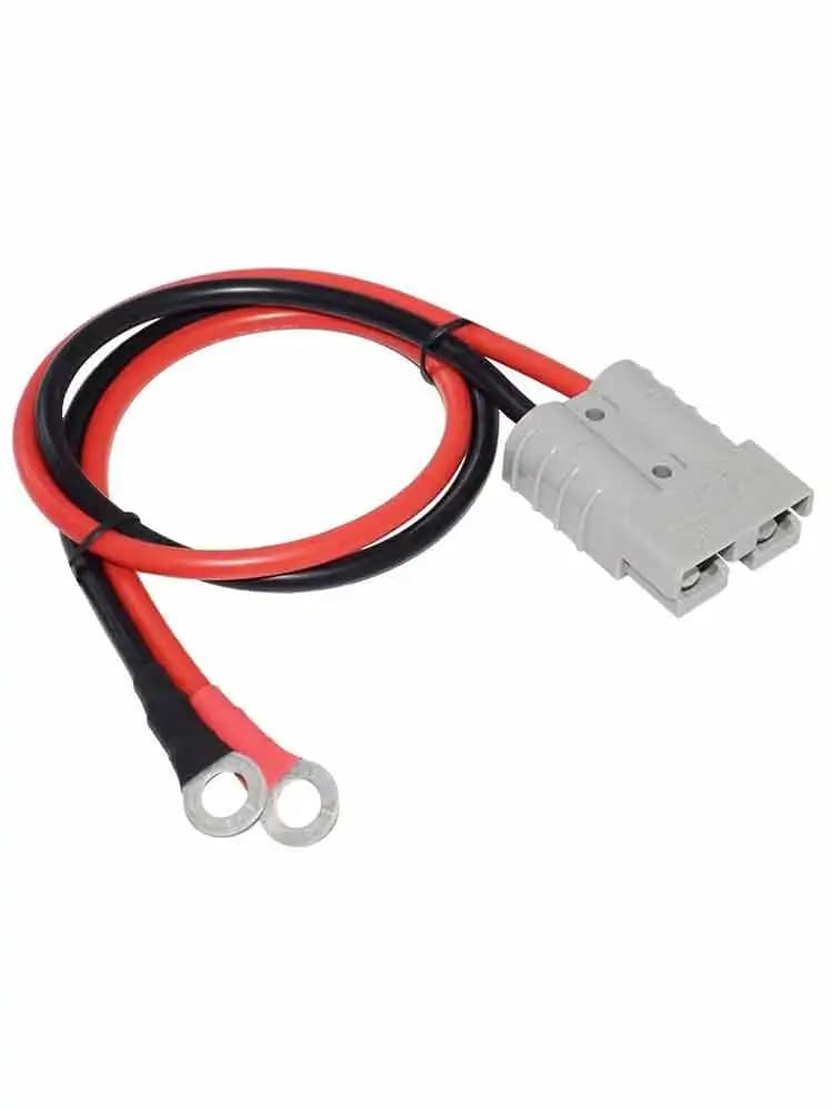 50A 120A 175A 350A Stekkerverbinders Met 20cm-150cm Draad 600V 4-50 Vierkante Mannelijke Vrouwelijke Oplaadbare Batterij Power Connector Lijn