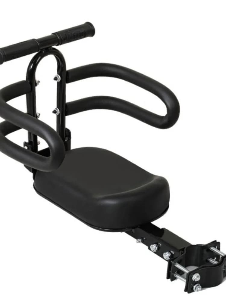 Front Mount Pedaal Elektrische voertuigstoel Verstelbaar Opvouwbaar Voertuig Front Kinderstoel Quick Release Comfortabel