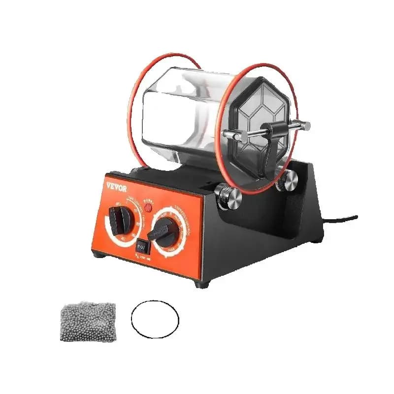 SucceBuy 3kg 5kg Roterende Tumbler Oppervlak Polijstmachine Sieraden Drum Polijstmachine Gem DIY Mini-Tumbler Afwerking gereedschap