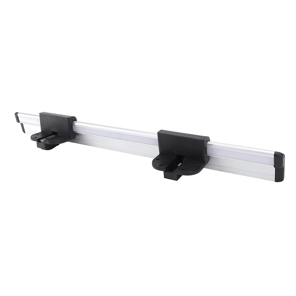 Wandmontage tafellade van aluminiumlegering, 20 inch, voor camper, caravan of vouwwagen, met afneembare gesp en eenvoudige installatie