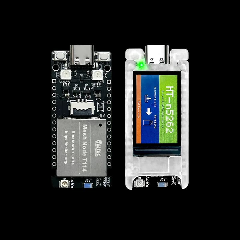 Heltec Mesh Knooppunt T114 V2.0 Meshtastic GPS Tracker SX1262 LoRaWAN Arduino BLE Positionering Development Board
