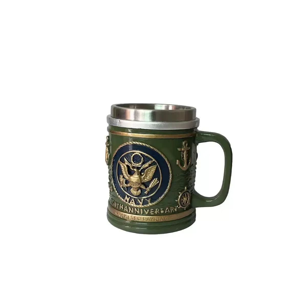 Nieuwe militaire commotief 3D mok militaire herdenkingsmunt 3D mok