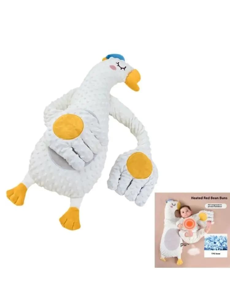 E7CE Draagbare babyslaapgeklets Pacify-handpop Ingebouwde muziekfunctie of niet