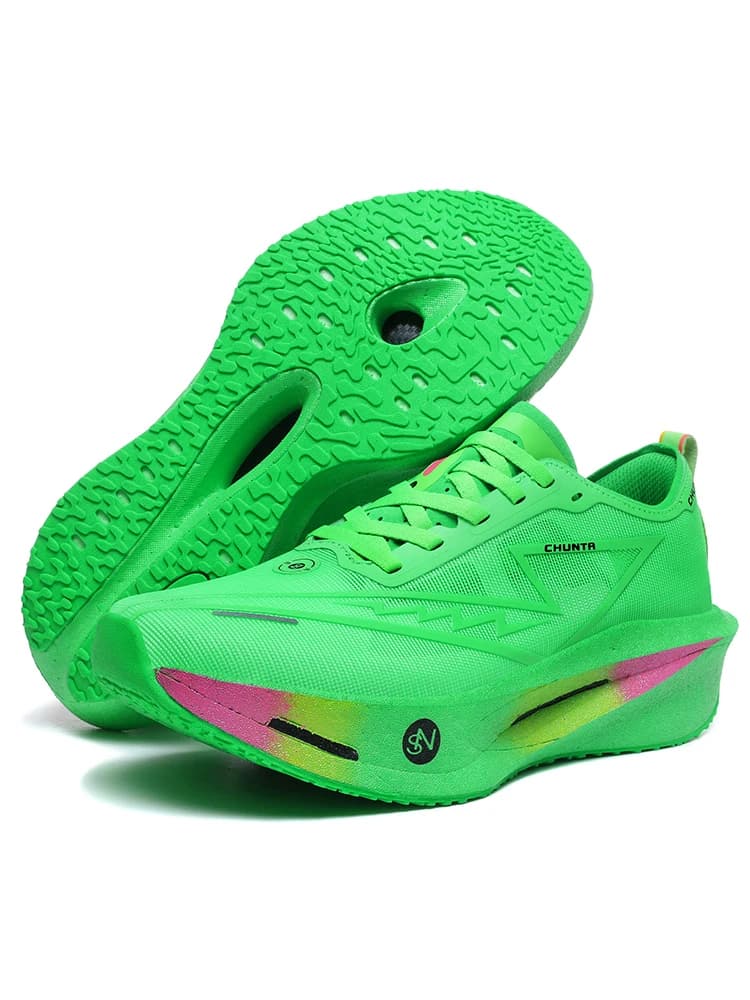 Heren Sportschoenen Hardloopschoenen Carbon Board Specialiteit Marathon Ademend Lichtgewicht Dames Comfortabele Antislip Chunta Sneakers