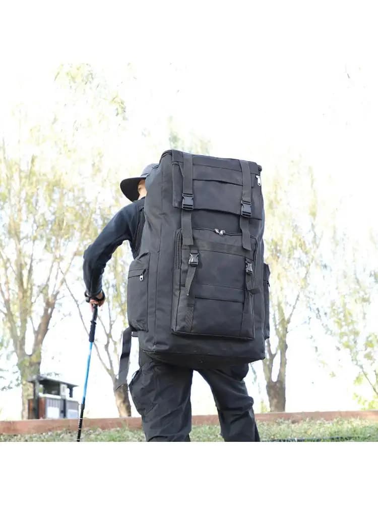 120L rugzak met grote capaciteit Outdoor camouflage sportrugzak voor camouflage bewegende wandelen bergbeklimmen bagage grote tas