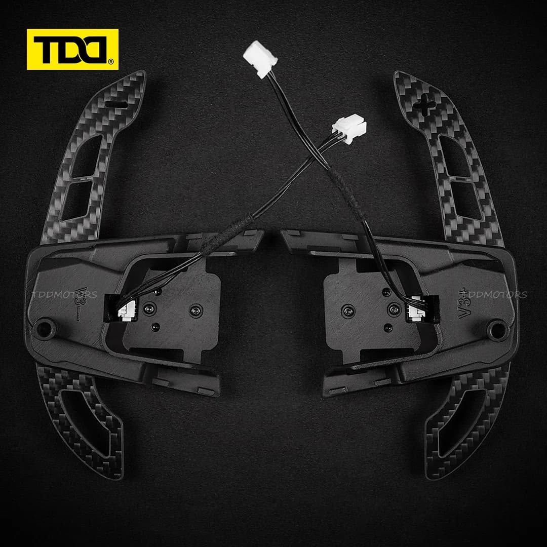 TDD Koolstofvezel Magnetische Paddle Shifters voor Volkswagen GTI Golf7 Golf R MK7/7.5 VW Scirocco Arteon Shift Paddle Extensions
