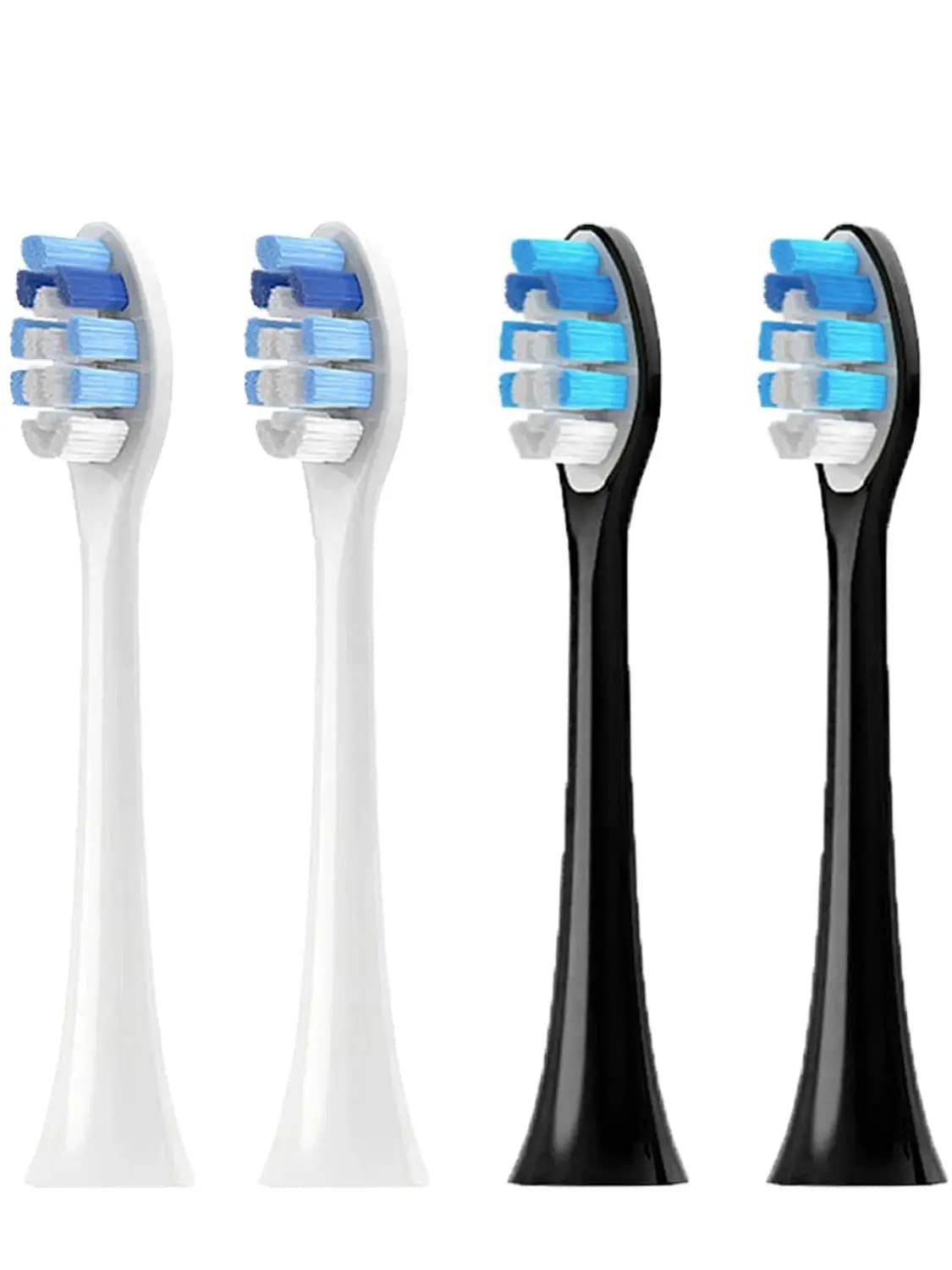 4-16 stuks vervangende opzetborstels compatibel met Philips vervangende opzetborstels met beschermhoes zachte Dupont-haren