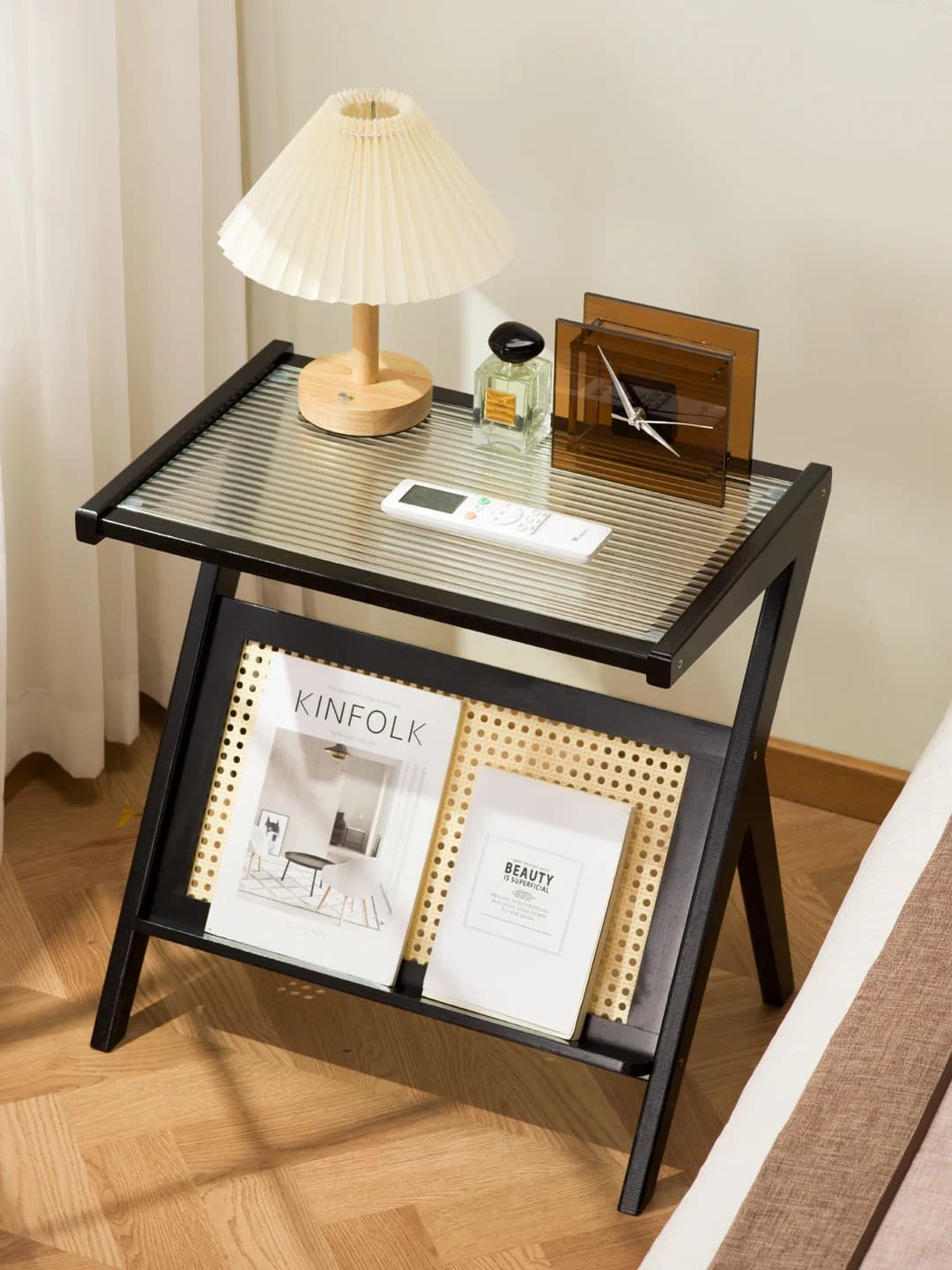 Nachtkastje Eenvoudige Moderne Slaapkamer Bed Kleine Nachtkastjes Huishoudelijke Mini Side Paar Kasten Woonkamer Tafel