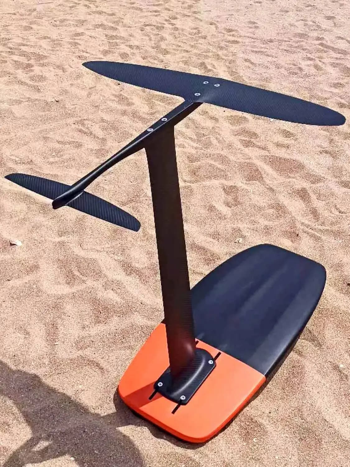 FIREBALL 1070 Ultra High Mod Carbon draagvleugelvleugel 877 m2 met militair materiaal voor vliegersurfen en peddelen