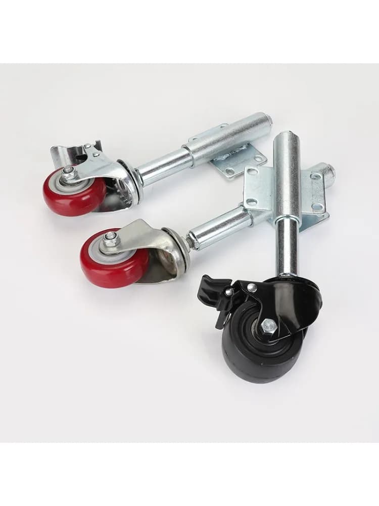 Zwaar uitgevoerde 4 inch 2 inch 3 inch 5 inch deurwielen met demping en machinepoortveerwiel