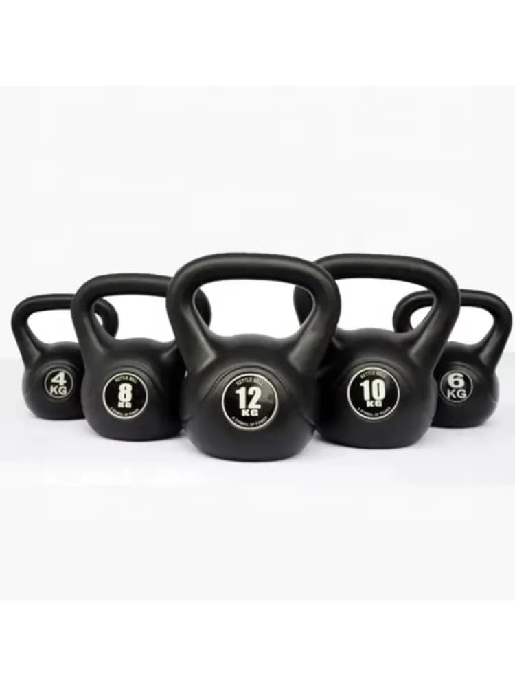Professionele verstelbare ijzeren kettlebell fitnessapparatuur met aangepast logo, fabrikant van zandgevulde modder voor thuistraining