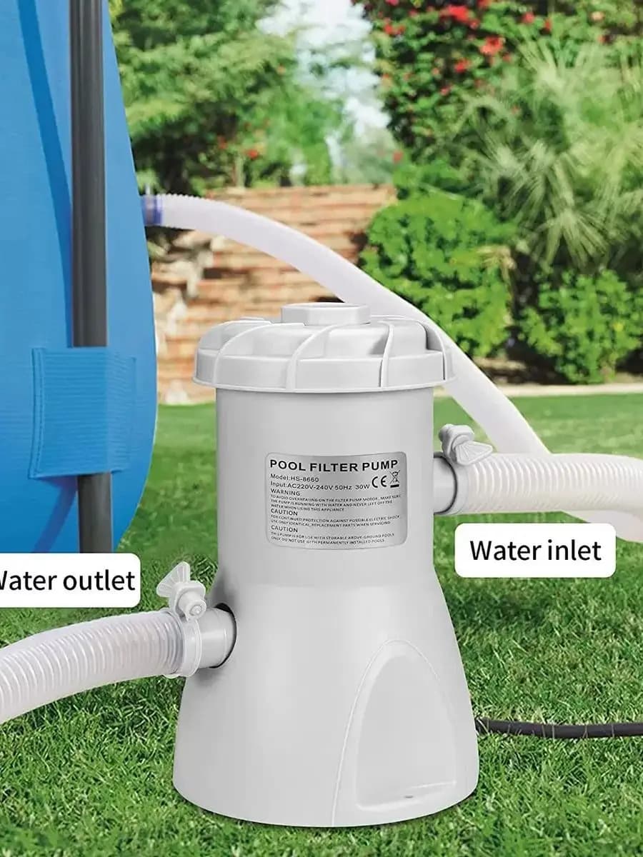 300 530 800 gal Zwembad Circulerende Waterfilter Pomp Bovengrondse Elektrische Zwembad Filter Pomp Cleaner Zwembad Apparaat