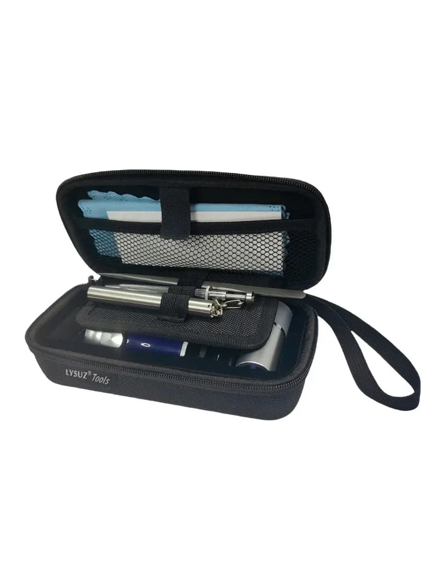 Sieraden Identificatie Kit Tas Instrument Diamant Edelsteen Beoordeling Evaluatie Sorteergereedschap Vergrootglas Inscriptie Loep Lysuz