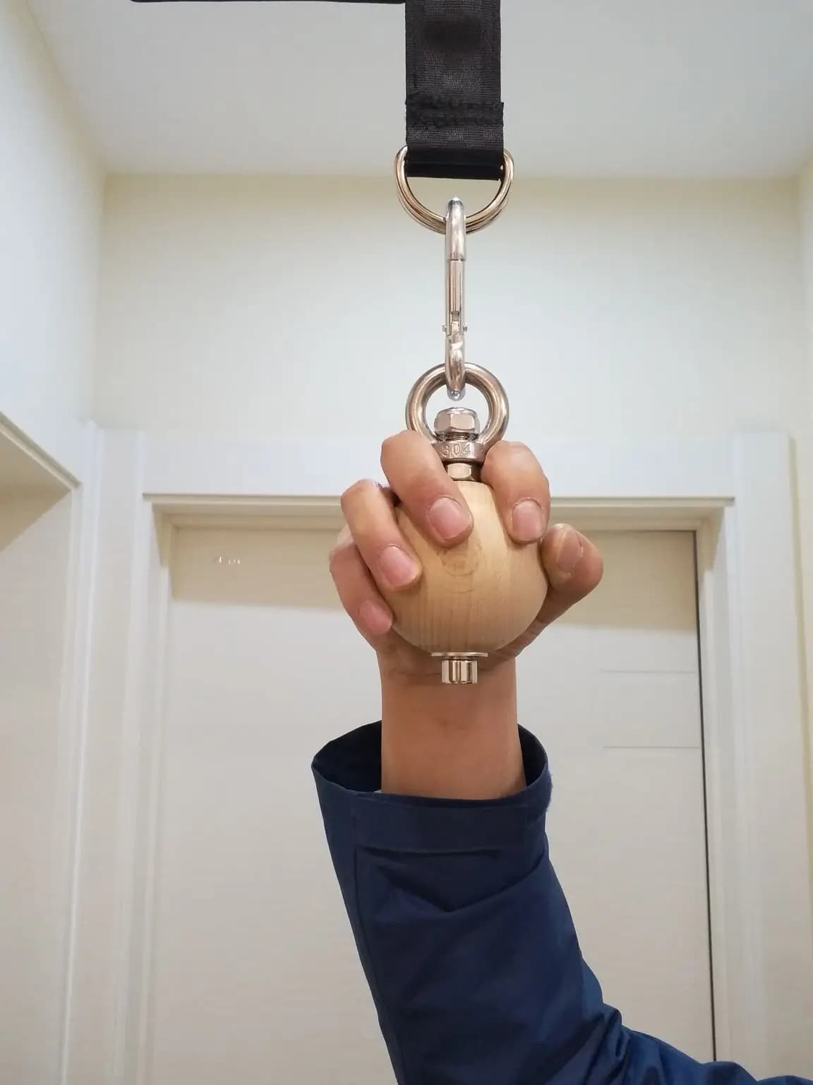 1 paar Pull-up Grip Bal Arm Spieren Halters Gym Sporter Greep Trainer Stevige Vingers En Armen Oefening Apparatuur accessoires