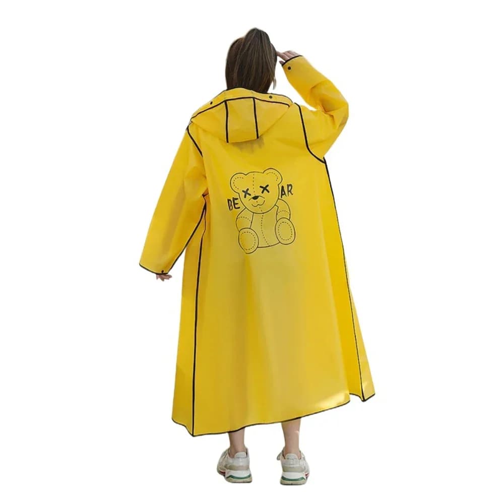 Capuchon Regenjassen Waterdichte Windjack Vrouwen Regenjas Mannen Zwarte Outdoor Poncho Covers Eva Regenjas Motorfiets Regenkleding