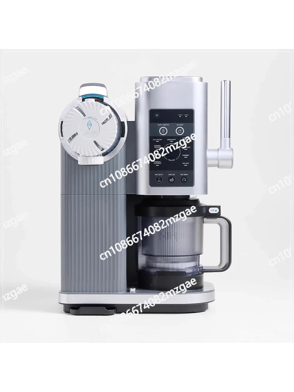 Fruit-ijsmachine Huishoudelijke zelfgemaakte ijshoorntjes-smoothie-yoghurt multifunctionele ijsmachine, accessoires