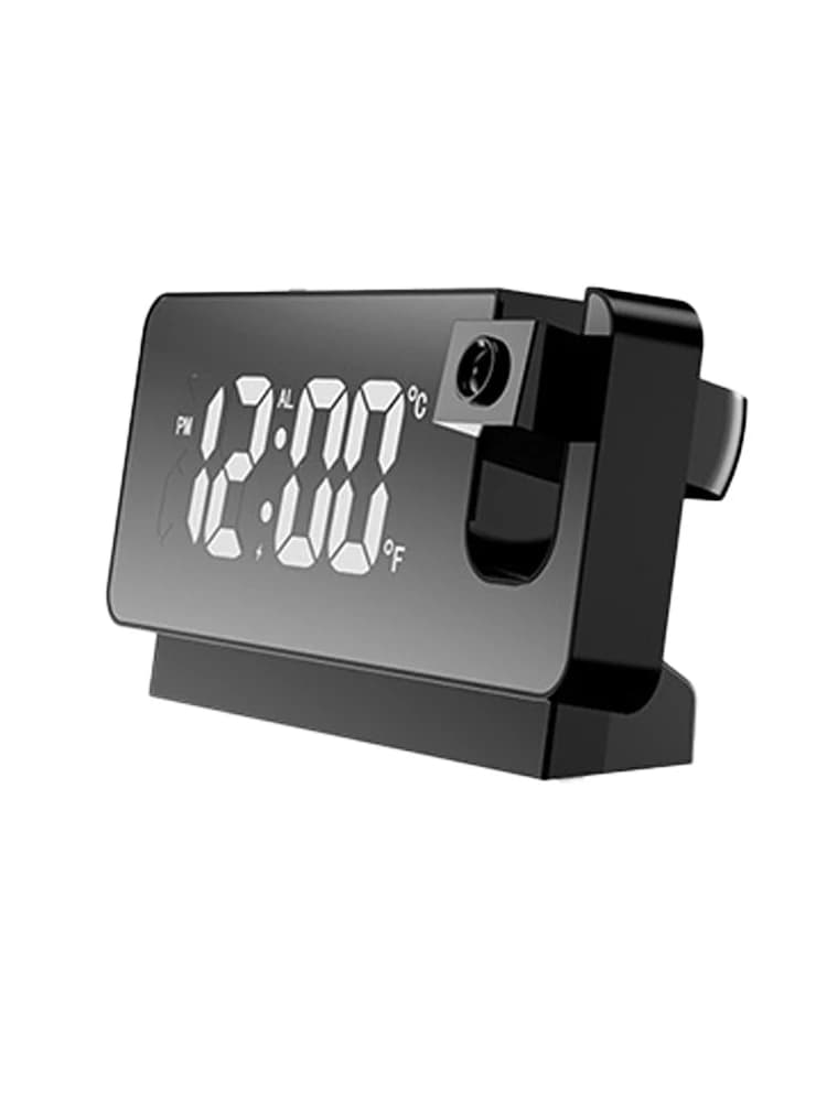 FHD 1080P Mini Miniatuur Projectieklokcamera Ondersteunt 2,4 GHz WIFI Draadloos bekijken op afstand, bewegingsdetectie, thuiscamera