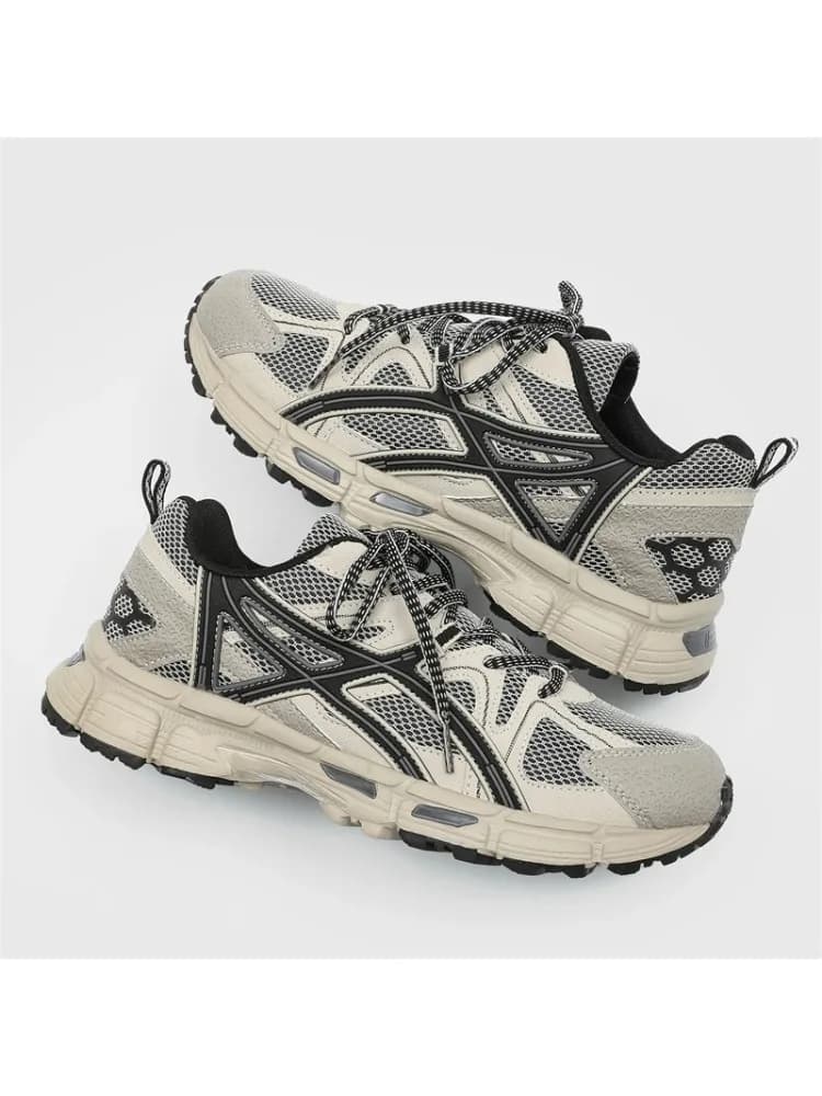 Nieuwe Mannen Casual Schoenen Outdoor Ademend Hardlopen Mode Wandelen Vrije tijd Lace-up Jogging Loafers Merk Sneakers Blade Comfortabel