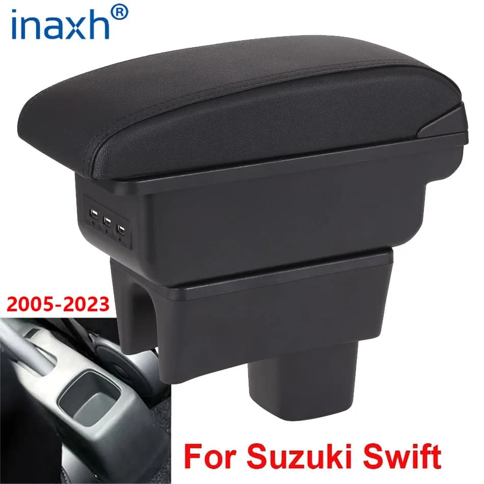 Voor Suzuki Swift Armsteun Doos Voor Suzuki Swift Auto Armsteun Auto Accessoires Interieur details opbergdoos Retrofit onderdelen 2005-2023