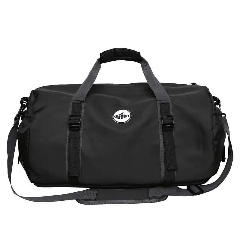 Op maat gemaakte bagagezak met bedrukt logo Reishandtas met grote capaciteit Gepersonaliseerde sporttas DIY-patroon