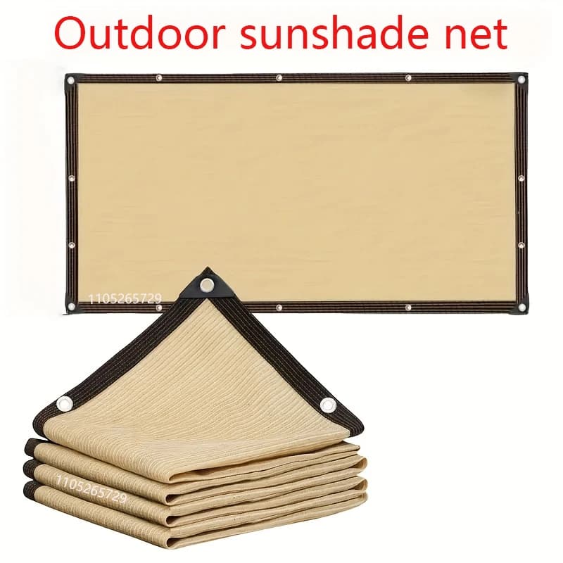 Zonnescherm voor buiten, terraszonnescherm, campingzonnescherm, UV-bescherming, HDPE zonwerend doek