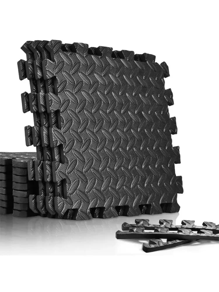 In elkaar grijpende EVA-schuimvloermatten Waterdichte antisliptegels voor GymGarage Kinderkamer Thuistraining Sportmat Puzzelmat