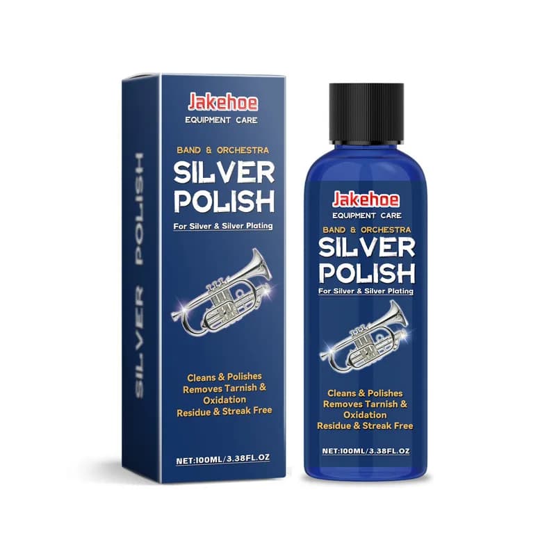 Alles-in-één sieradenreinigings- en polijstset 100ml reiniger plus doek verwijdert aanslag en verhoogt de glans van goud/zilver/diamanten