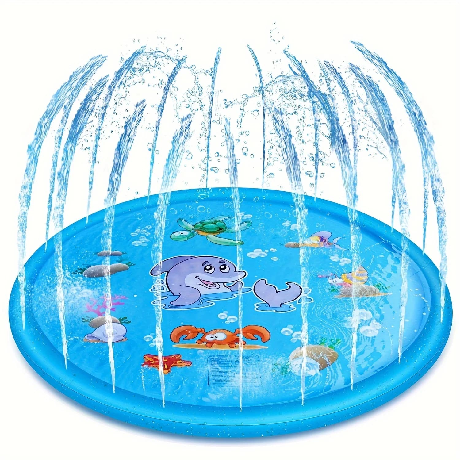 PVC Opblaasbare Splash Pad Sprinkler voor Kinderen Baby Leren Zomer Outdoor Water Speelkleed Speelgoed voor Familie Achtertuin en Gazonpret