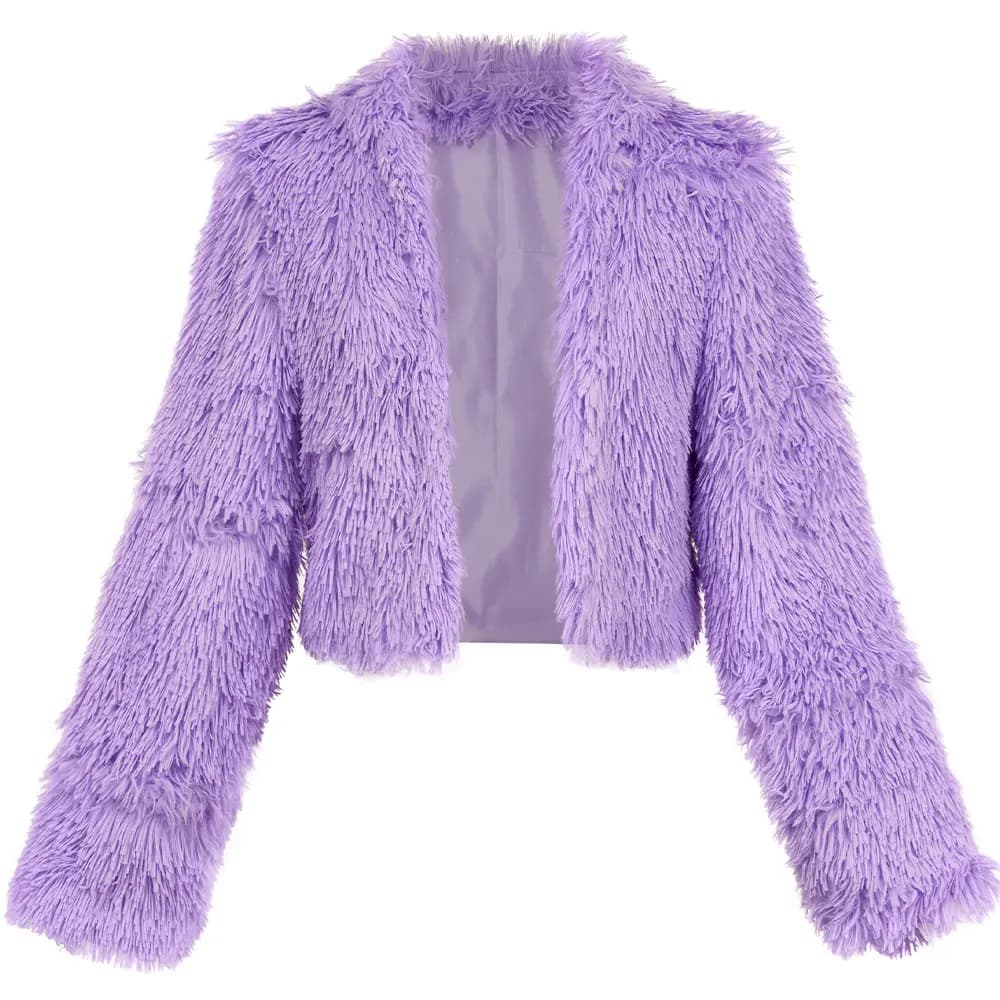 Gazelle Cosplay Kostuum Paars Pluche Jasje Cartoon Dierentuin 2-film Dames Meisjes Halloween Winnaar Kerstoutfits Vermomming