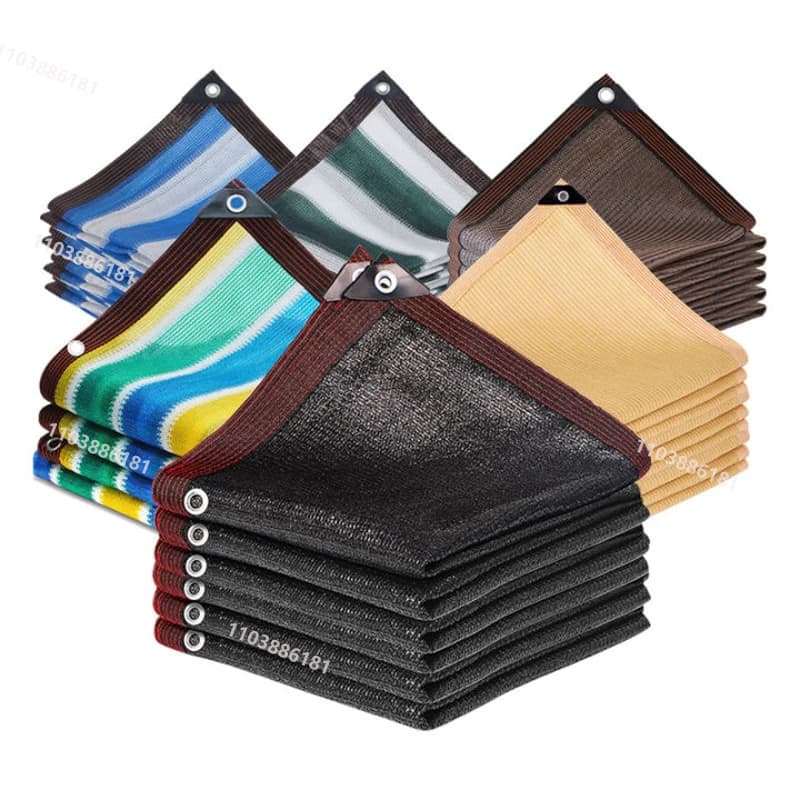 Zonnescherm voor buiten, terraszonnescherm, campingzonnescherm, UV-bescherming, HDPE zonwerend doek