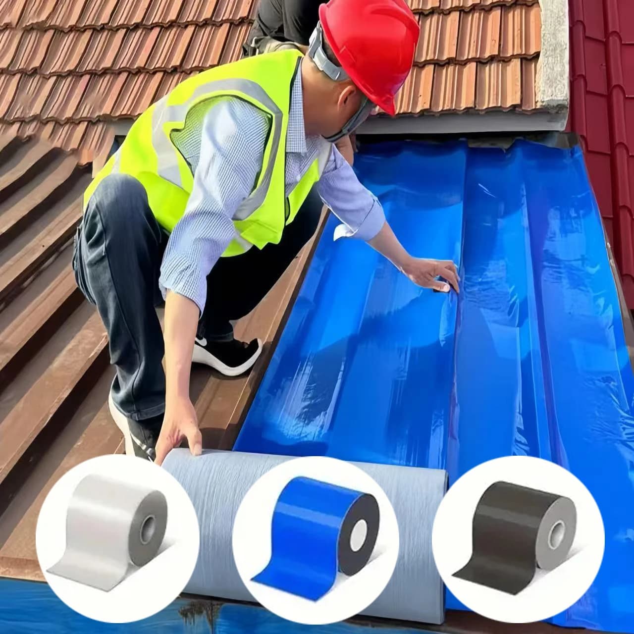 Wandlekdichtende reparatietape Dakwaterdichting Reparatie- en verfraaiingstape Scheurbestendige zelfklevende bevestigingstape