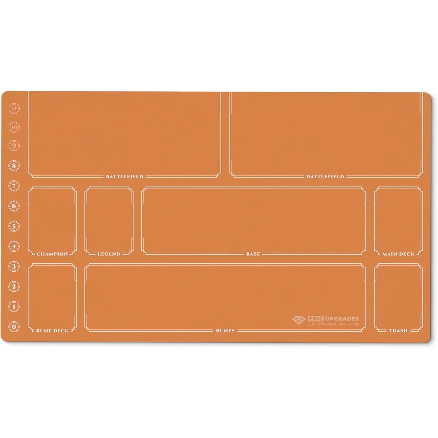 Riftbound Speelmat met Zones 24'x14' Speelmat met fantasie-thema Duel Pads Beginner Card Battles Commander Gaming Deskpad