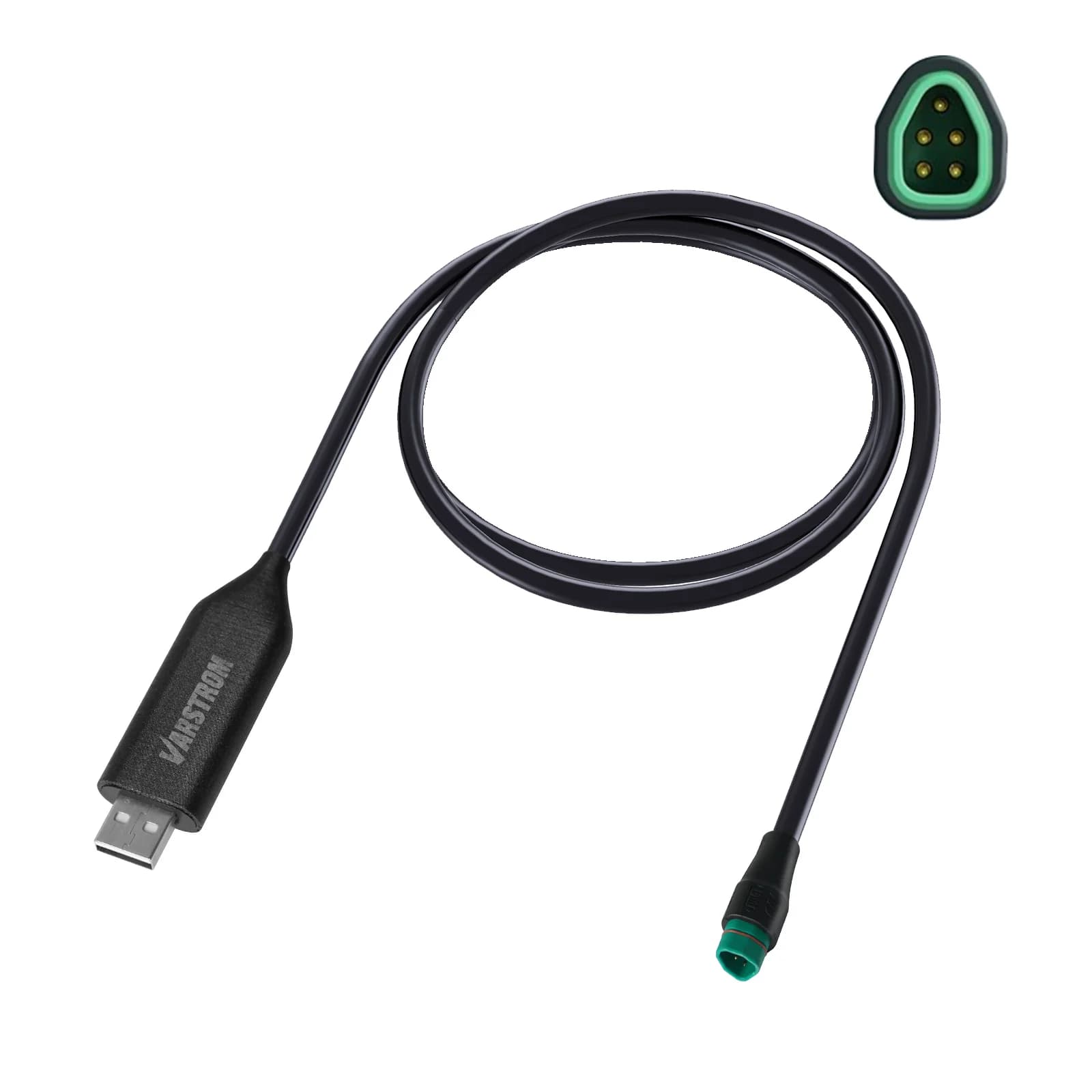 Ebike USB Programmeerkabels voor Bafang CAN Protocol Mid Drive Kit: BBS03 HD BBS01 BBS02 Mid Drive Motor 100 CM