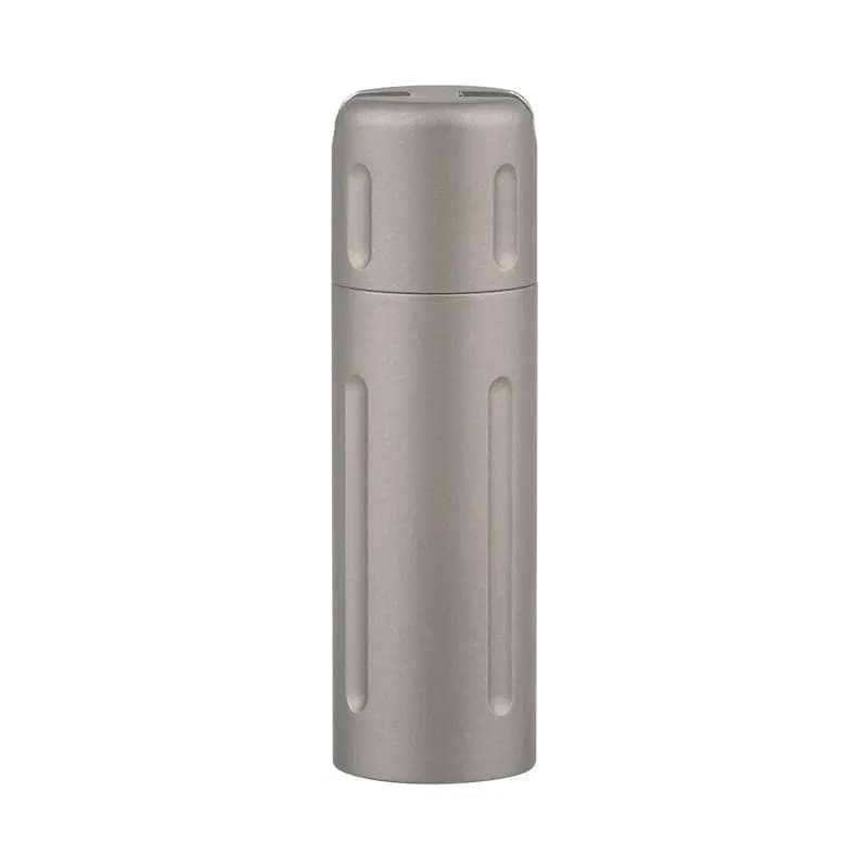 Titaniumlegering Mini Waterdichte Verzegelde Capsule Medicijndoos Reizen Multifunctionele Opslagcontainer Fles Outdoor Camping Tool
