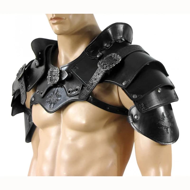 Romeinse Legioen Gladiator Schouder Guard Armor Pauldrons Viking Knight Samurai Cosplay Kostuum Historische Film Rollenspel Props