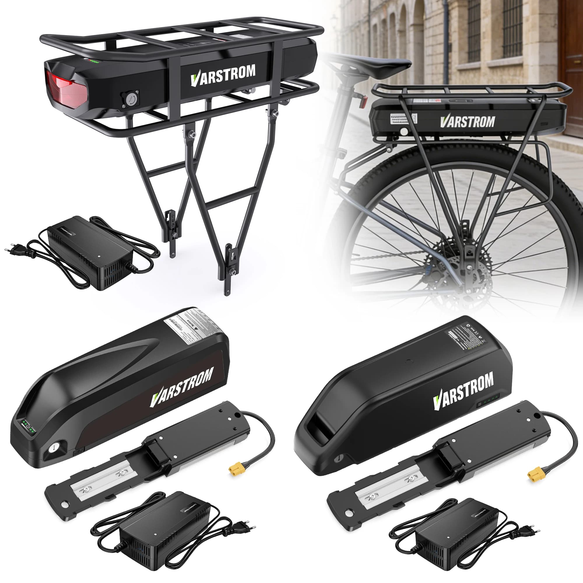 Elektrische fietsbatterij Hailong 21700 18650 cellenpakket 48V 36V 13Ah 17.5 20Ah Krachtige e-bike lithium batterij voor Bafang TSDZ8