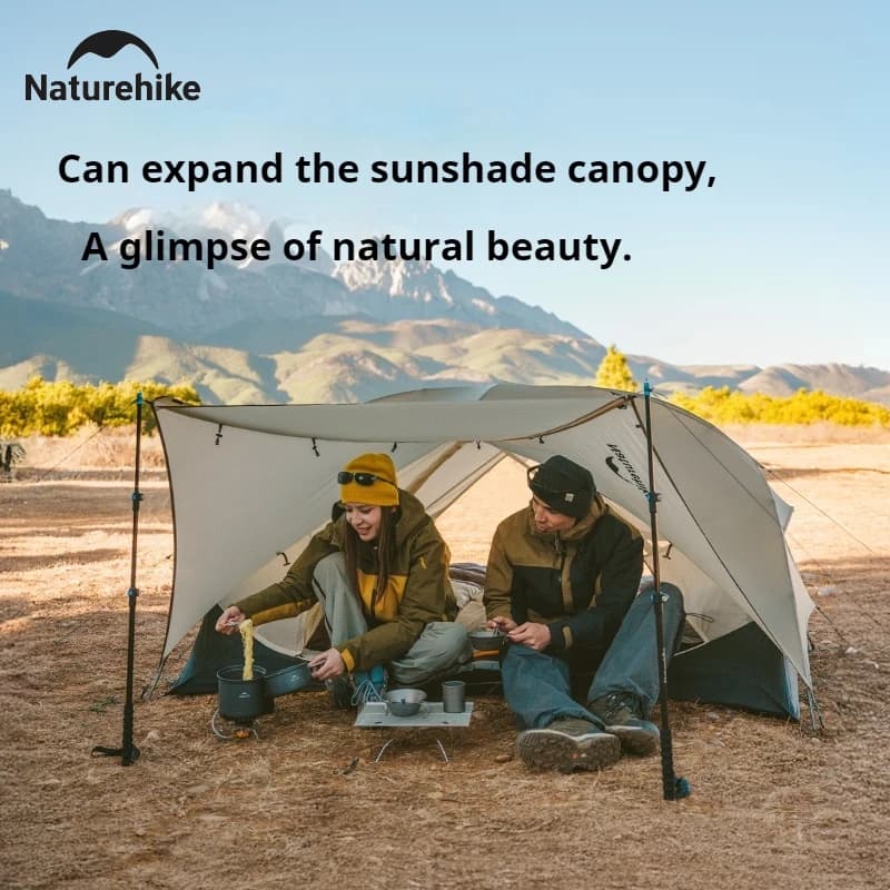 Naturehike Mongar UL Campingtent 1-2 personen 15D Nylon 3-seizoenen tent ultralight Draagbare waterbestendige reistent