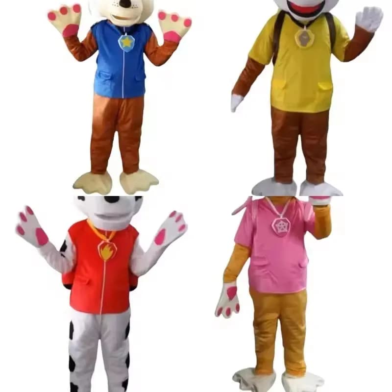 Blauwe hond mascotte kostuum anime cartoon zes kleine honden cosplay kostuums fancy dress karakter carnaval kerstviering dier