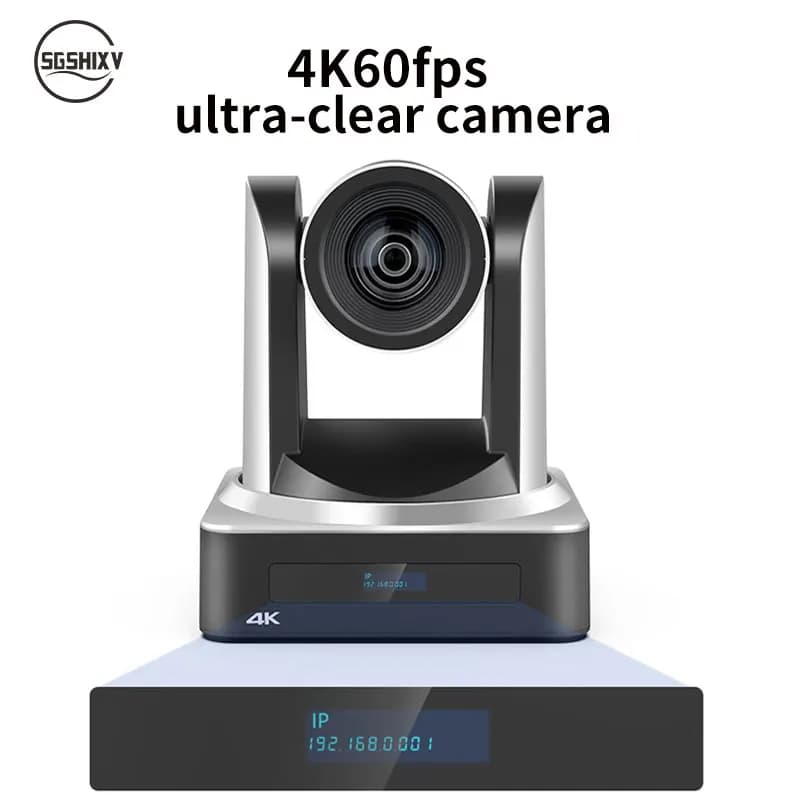4K60fps AI Auto-Tracking NDI PTZ-camera, 12X/20X/30X zoom, voor kerkelijke activiteiten, videoconferenties, YouTube, OBS, vMix, Zoom Teams