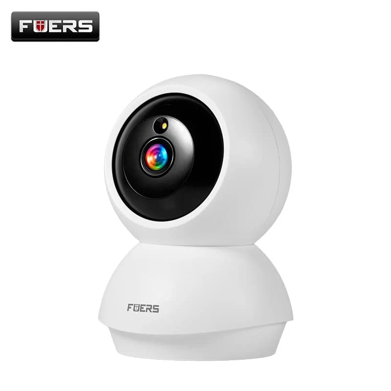FUERS 4K 8MP WiFi IP Huisdier Camera Hond Camera Tuya Smart Home Security Draadloze Bewakingscamera Babyfoon mini Cam